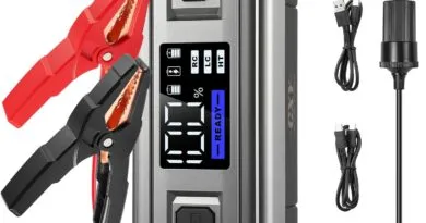 Power Up Your Car and Devices with Our 1500A Jump Starter: A Must-Have On-The-Go Solution!