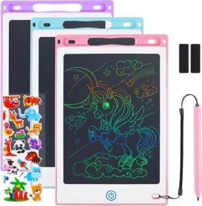The Perfect Educational Toy: 3 Pack Colorful LCD Writing Tablets for Kids