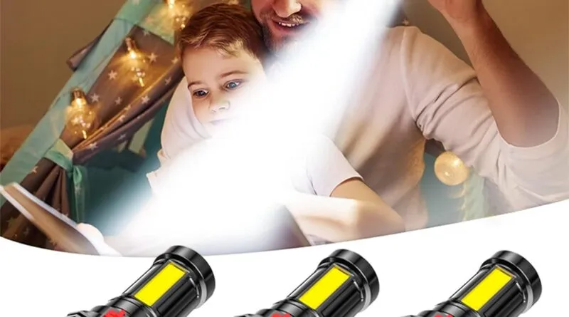 Illuminate Your Adventures: Super Bright Rechargeable LED Torch