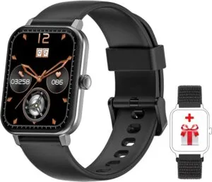 High-Definition 1.69" Smart Watch with Thermometer, Oximeter, and 24 Sports Modes