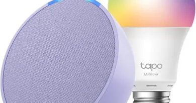 Introducing Echo Pop + TP-Link Tapo Smart Colour WiFi LED Bulb Works with Alexa