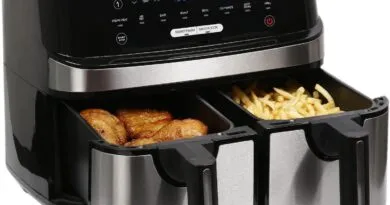Ultimate 9-Litre Dual Air Fryer with 8 Custom Cooking Modes