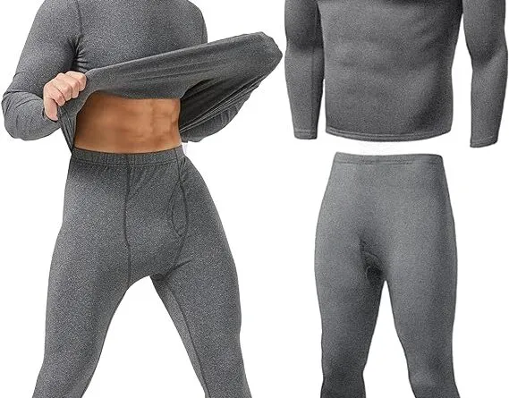 Stay Cozy in Any Cold with Men's Thermal Underwear: Your Ultimate Winter Comfort Solution!