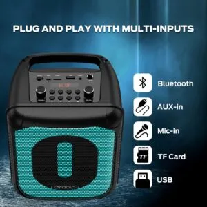 Bluetooth Speaker Wireless with Lights Wireless Outdoor Speakers 