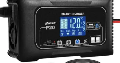 Advanced 20A Car Battery Charger for All Types - 12V/24V Battery Care