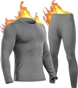 Men's Thermal Underwear Set Winter Thermal Clothing Breathable Multifunctional