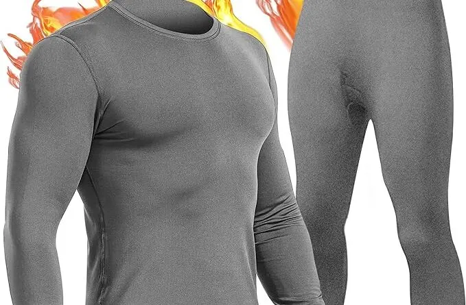 Men's Thermal Underwear Set Winter Thermal Clothing Breathable Multifunctional