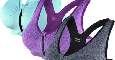 Women Sports Bra with Front Zip Mid Impact Fitness Yoga Bra with Removable Pads for Workout