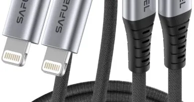 2 Pack USB C to Lightning Cable Real Apple MFi Certified Nylon Braided Fast Power Charging Cord