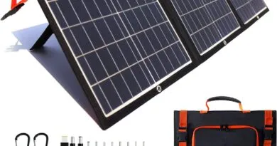 Efficient 60W Foldable Solar Charger Kit for Jackery Power Your Adventures Anywhere
