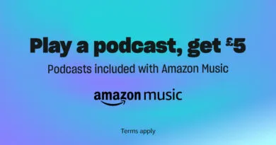 Unlock £5 Promo Credit with Amazon Music: Podcast Listening Pays Off!