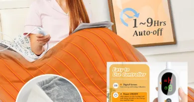 Stay Cozy All Winter with Our Electric Heated Blanket - A Toasty Home and Office Essential!