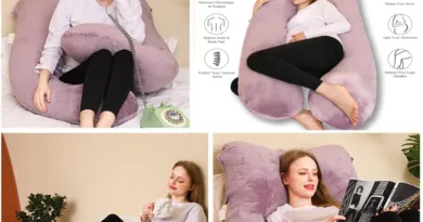 Sleep Soundly During Pregnancy with U-Shaped Maternity Pillow