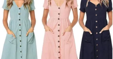 Chic Summer Wardrobe: Women's Casual Midi Dress with A-Line Flair