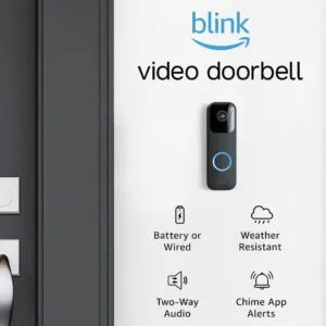 Upgrade your home security with the Blink Video Doorbell!