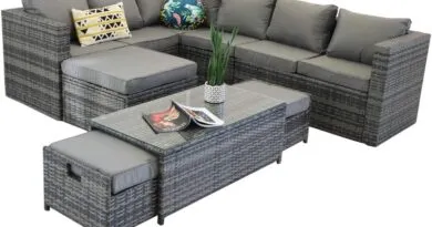 How to Create Your Own Outdoor Oasis with the Yakoe Vancouver 9 Seater Corner Rattan Garden Set