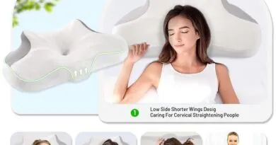 Revolutionary Neck Support: Cervical Memory Foam Pillow