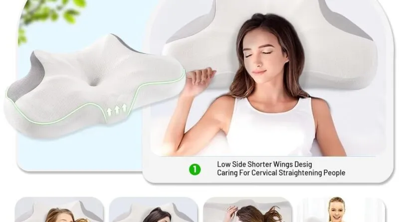 Revolutionary Neck Support: Cervical Memory Foam Pillow