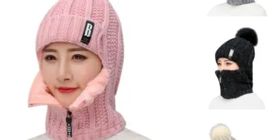 Cozy Winter Set with Knit Cap and Neck Warmer: Stay Warm in Style