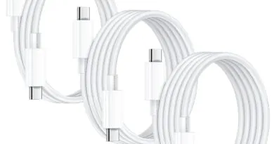 High-Speed iPhone 15 Charger USB-C Cables [3-Pack] for Lightning Fast Charging