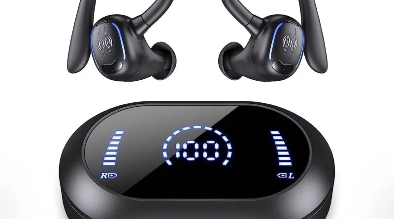 Unleash Your Sound Freedom: Wireless Earphones with 50H Playtime and Dual Power Display