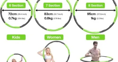 Revolutionize Your Fitness Routine with Our 1 kg Soft Foam Padded Weighted Hula Hoop!