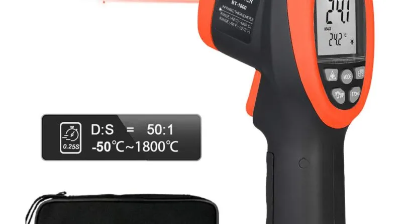 BTMETER BT-1800 Infrared Thermometer: Accurate High-Temperature Measurement