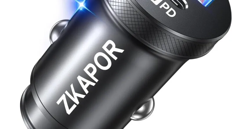 How to Charge Your Phone Faster and Safer in Your Car with ZKAPOR USB C Car Charger