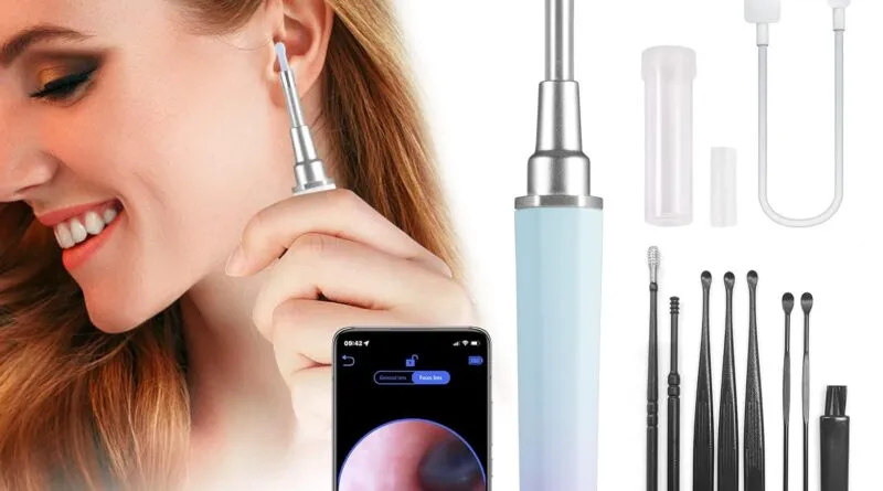 Clear Your Ears with Precision: Wireless 5MP Ear Camera and Wax Removal Kit