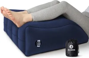 How to Relieve Leg Pain and Improve Your Sleep Quality with an Inflatable Leg Elevation Pillow