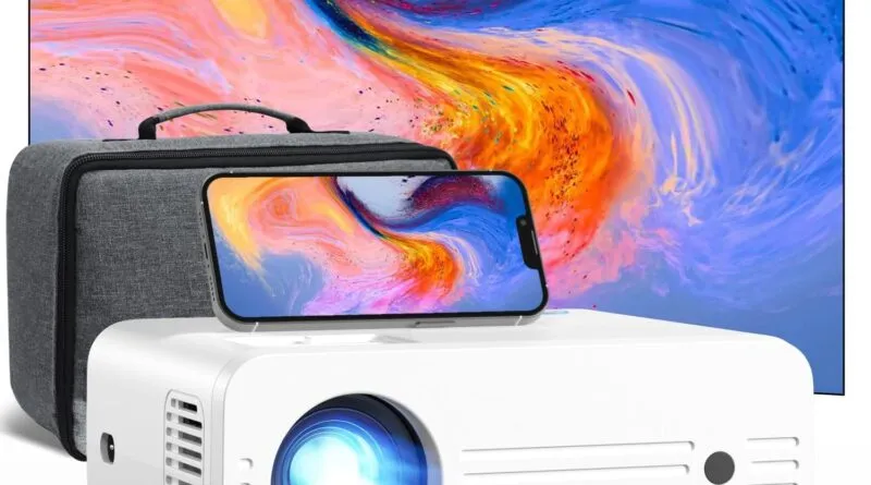 Enjoy Big Screen Entertainment with the Mini Portable Projector