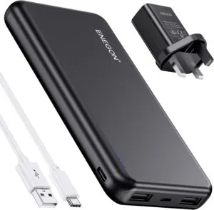 Never Run Out of Power with the Portable Charger Kit, 10000mAh Power Bank