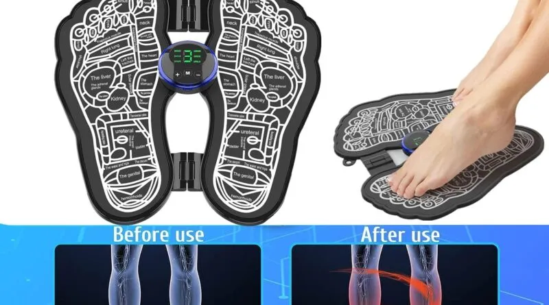 Revitalize Your Feet with Our EMS Foot Massager – Portable Muscle Stimulator