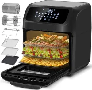 How to Cook Delicious and Healthy Meals with the LLIVEKIT 12L Large Air Fryer Oven