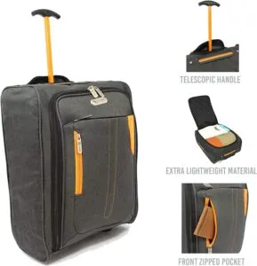 Travel with Ease Using the Soft Sided 44L Cabin Approved Suitcase