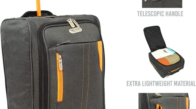 Travel with Ease Using the Soft Sided 44L Cabin Approved Suitcase