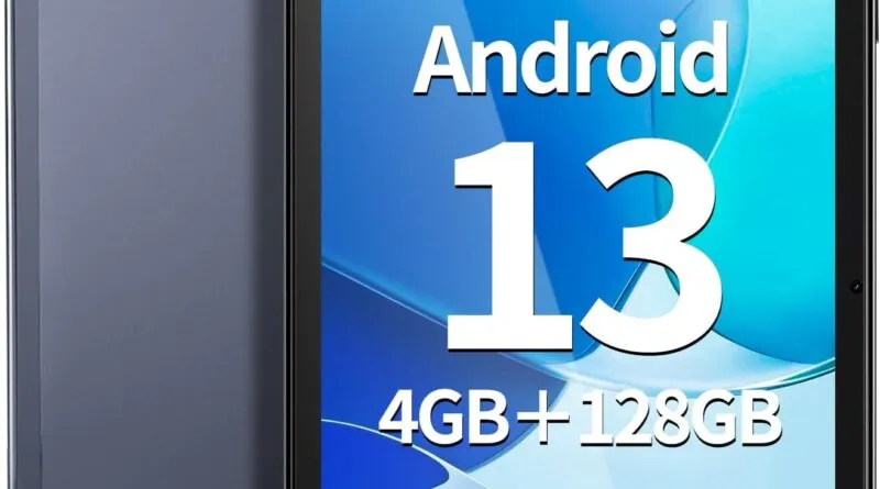 High-Performance 10.1 Inch Android 13 Tablet: 4GB RAM, 128GB Storage, FHD Display, Octa-core Processor, and More!