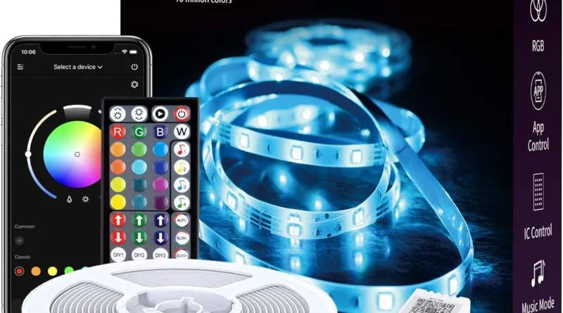 How to Brighten Up Your Home with the TAKSHO LED Strip Lights 50M