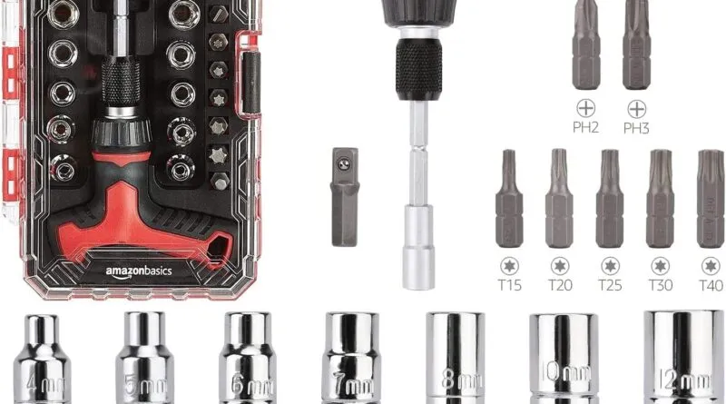 How to Tackle Any DIY Project with Amazon Basics Magnetic Ratchet Set