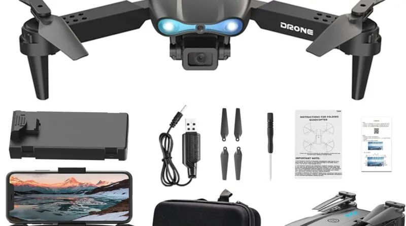 High-Quality Drone with Dual 1080P HD FPV Camera - Perfect Christmas Gifts for Adults and Children