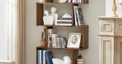 How to Add Style and Function to Your Living Space with a Zigzag Bookshelf