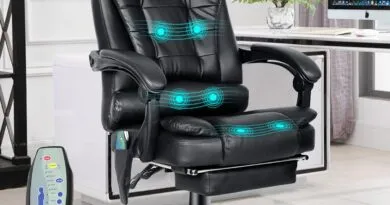 Relax in Luxury with this Ergonomic 8-Point Massage Office Chair