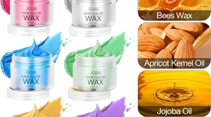 Express Yourself with Temporary Hair Color Wax