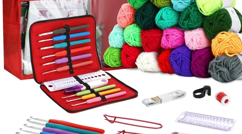 Unleash Your Creativity with the 61 PCS Crochet Kit for Beginners Adults