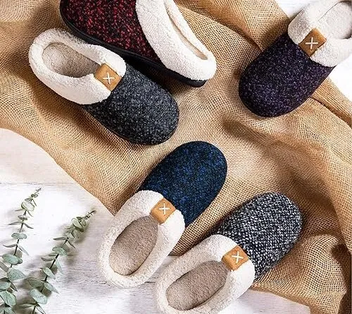 Luxurious Men's Memory Foam Slippers for Unmatched Comfort