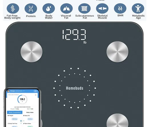 How to Track Your Body Weight and Composition with the Homebuds Digital Bathroom Scales