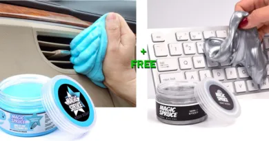 Revive Your Car's Interior with Mint-Scented Car Cleaning Gel Kit