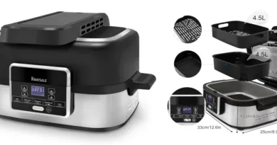 Air Fryer Health Grill: Enjoy 5-in-1 Cooking Versatility