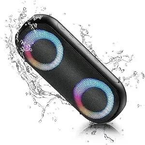 Immersive Audio, Radiant Lights: NOTABRICK Portable Speaker with Bluetooth 5.0 Brilliance!