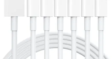 Rapid Charging with the 6 Pack iPhone Charger with Lightning Cable